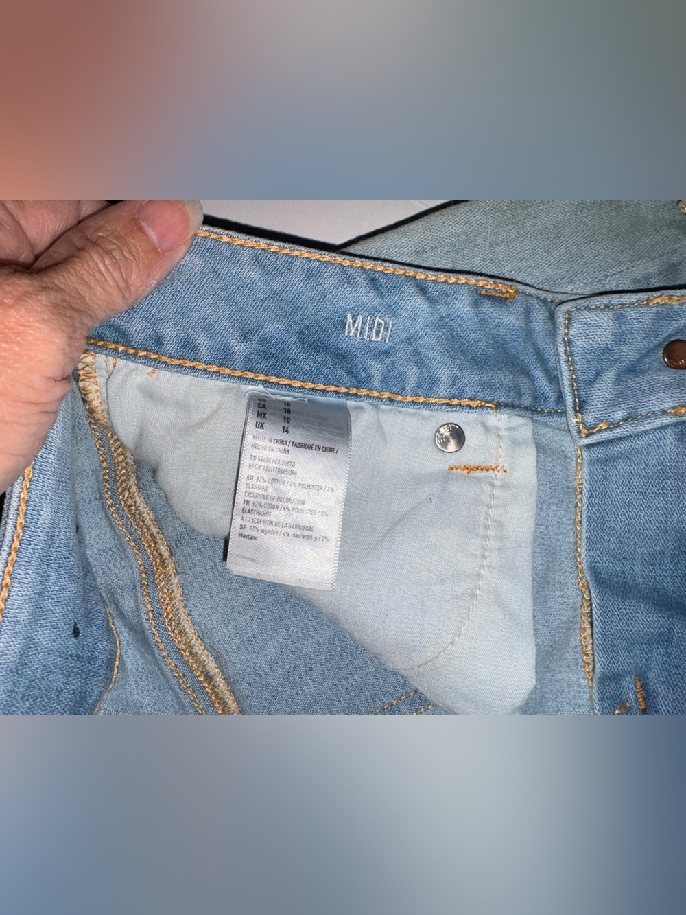 American Eagle midi size 10 - Picture 4 of 4